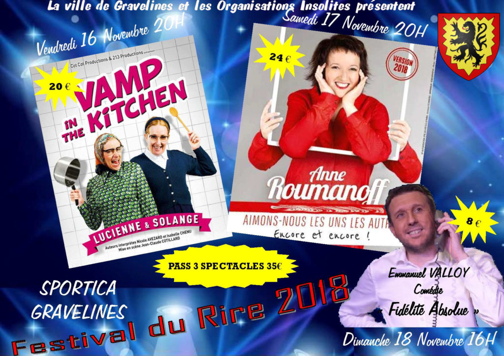 FESTIVAL DU RIRE 2018 gravelines