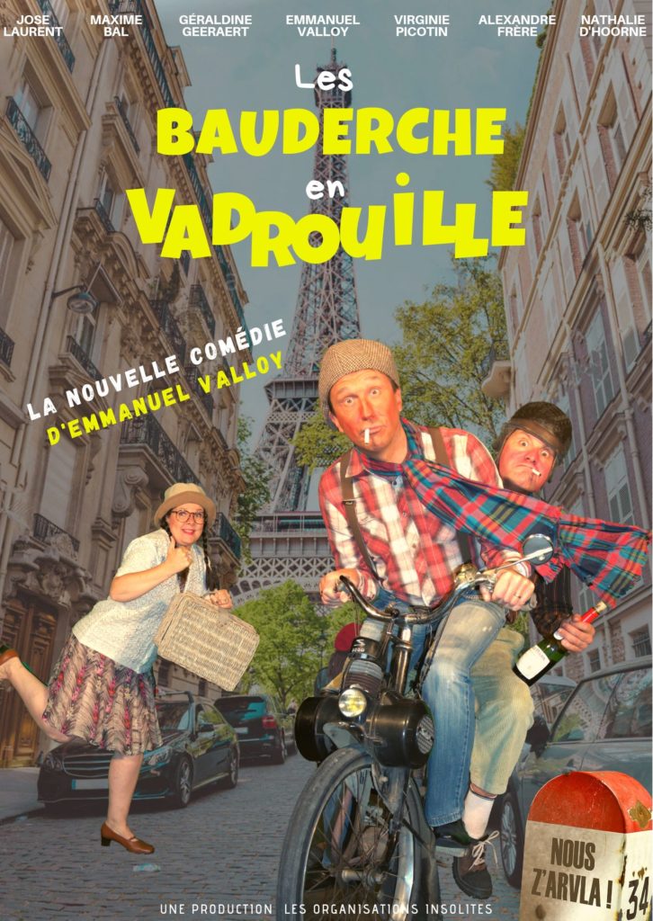 Affiche Les Bauderche en vadrouille