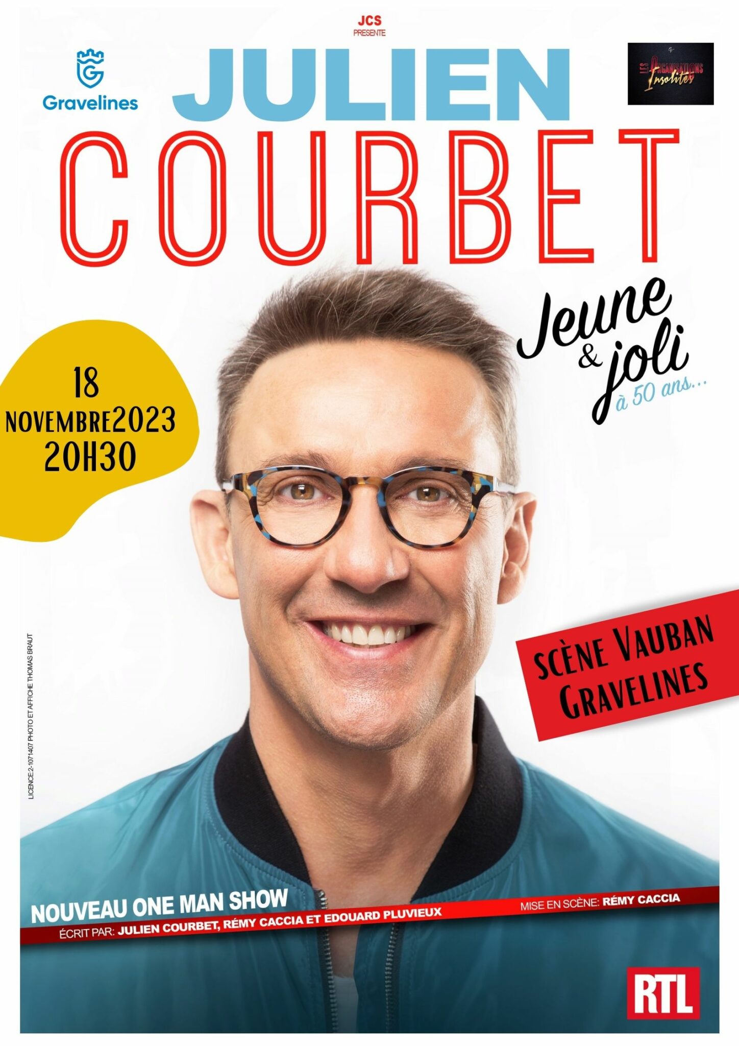 JULIEN COURBET festival Du RIRE 2023 - Cabaret Les Insolites 